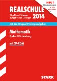  - Training Abschlussprüfung Realschule Baden-Württemberg / Englisch mit Audio-CD 2014: Mit den aktuellen Original-Prüfungsaufgaben