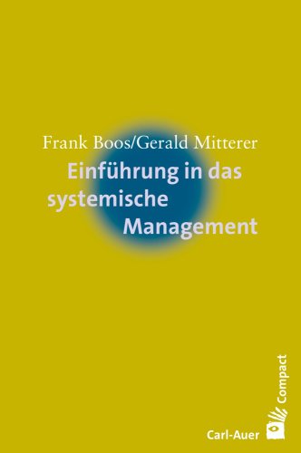  - Einführung in das systemische Management