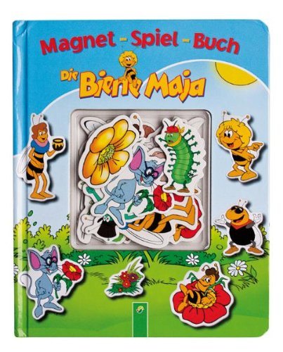  - MagnetSpielBuch Die Biene Maja: Mit 16 farbigen Magneten