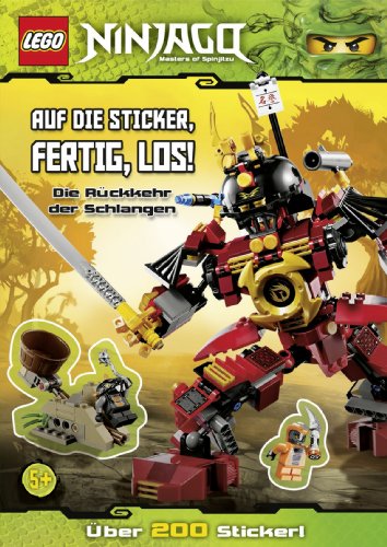  - Lego Ninjago. Auf die Sticker, fertig, los! Die Rückkehr der Schlangen