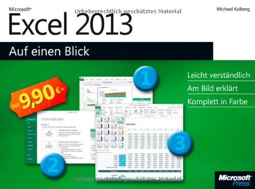  - Microsoft Excel 2013 auf einen Blick