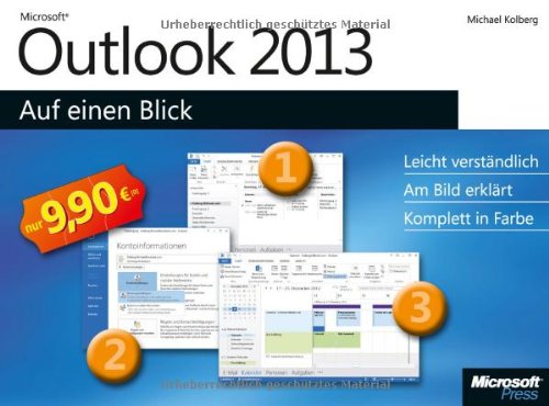  - Microsoft Outlook 2013 auf einen Blick