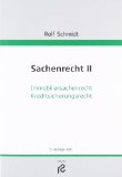  - Sachenrecht I: Recht der beweglichen Sachen