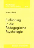  - Pädagogische Psychologie des Lernens und Lehrens