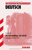  - Königs Erläuterungen: Textanalyse und Interpretation zu Kafka. Die Verwandlung. Alle erforderlichen Infos für Abitur, Matura, Klausur und Referat plus Musteraufgaben mit Lösungen