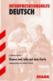  - Romeo und Julia auf dem Dorfe: Reclam XL - Text und Kontext