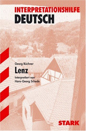  - Lenz. Interpretationshilfe Deutsch. (Lernmaterialien)