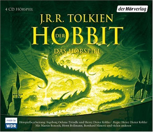 Tolkien , J.R.R. - Der Hobbit, 4 Audio-CDs