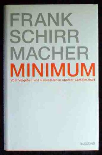 Schirrmacher , Frank - Minimum