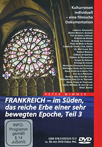 DVD - Frankreich - im Süden, das reiche Erbe einer sehr bewegten Epoche Teil 3