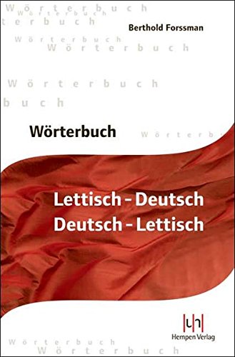  - Wörterbuch Lettisch-Deutsch / Deutsch-Lettisch