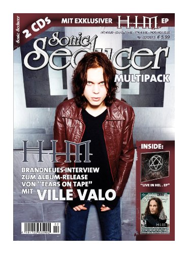  - HIM-Multipack inkl. Sonic Seducer 11-12 + exklusive EP von HIM + CD + neue Titelstory zum HIM-Album Tears On Tape , Bands: Nightwish, Within Temptation, Diary Of Dreams u.v.m.: + exkl. HIM-EP + CD