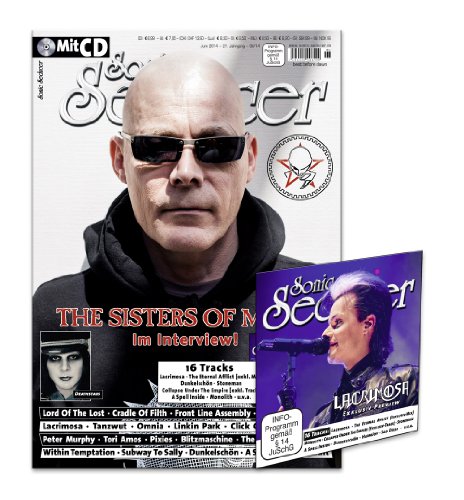  - Sonic Seducer 06-14 mit The Sisters Of Mercy-Titelstory + CD mit über 77 Minuten Spielzeit, Bands: Lacrimosa, Lord Of The Lost, Within Temptation, Deathstars, Subway To Sally u.v.m.